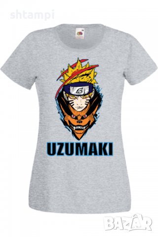Дамска тениска Naruto Uzumaki 01,Анимация,игра,Празник,Повод., снимка 5 - Тениски - 38060981