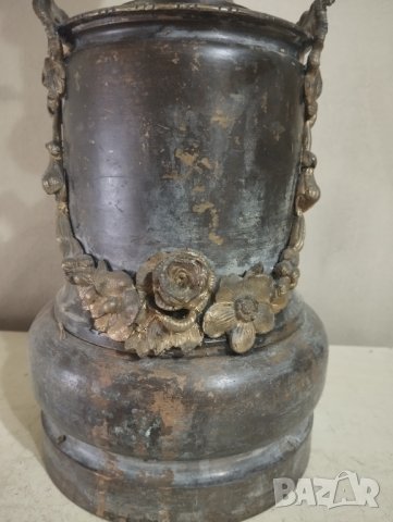 Стара газова (газена) лампа, снимка 2 - Други ценни предмети - 44231110