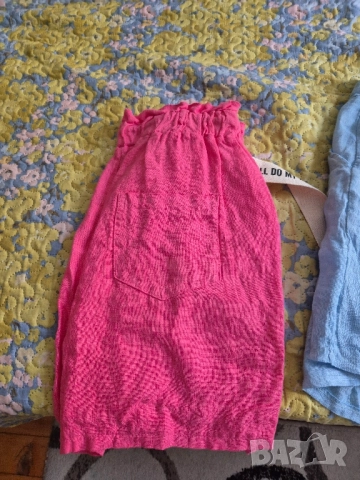 къси ленени панталони, снимка 6 - Панталони - 51270409