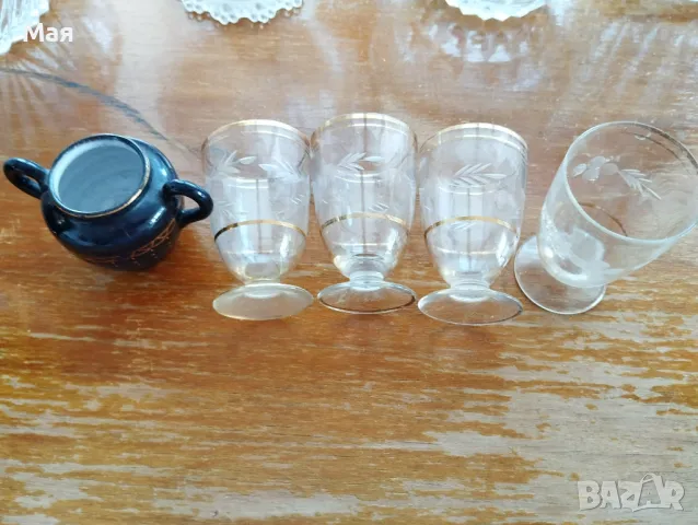 Захарници, вази, чаши, купи, гарафи, , снимка 11 - Антикварни и старинни предмети - 50371994