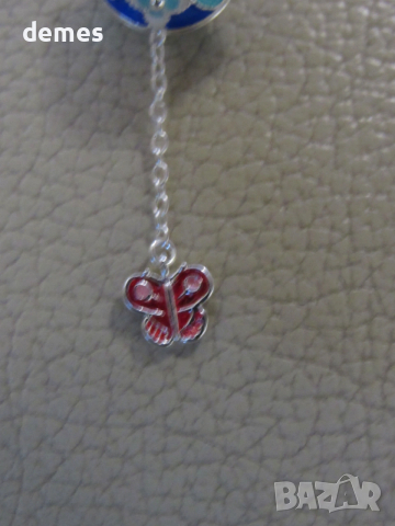 Фино дамско колие с висулка- Яйце Фаберже, ново, снимка 5 - Колиета, медальони, синджири - 53089351