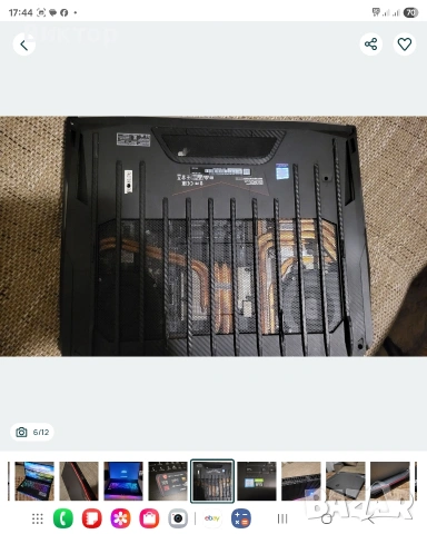 Култовият лаптоп MSI Titan GT76 с компоненти на Desktop настолен PC, снимка 6 - Лаптопи за дома - 54293397