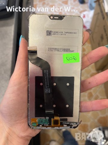 Xiaomi redmi 6 pro / Mi A2 lite - здрав дисплей, счупено стъкло, снимка 2 - Резервни части за телефони - 40721148