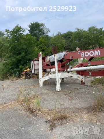 Стационарна бетон помпа със стрела, снимка 9 - Други машини и части - 51059485