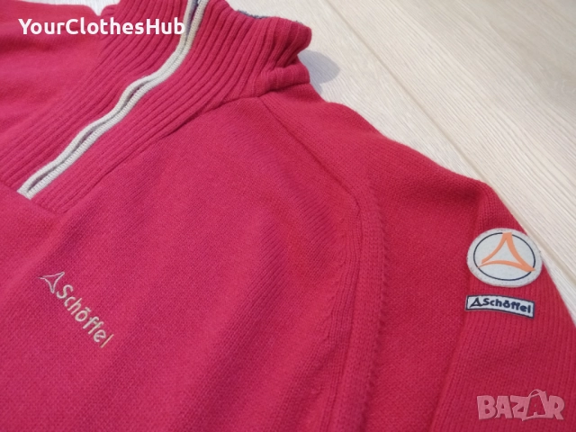 Schoffel XXL size Мъжки вълнен пуловер, снимка 7 - Пуловери - 52928341