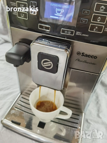 Saeco Piko Baristo silver  - внос от Австрия, снимка 6 - Кафемашини - 52951981