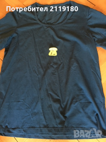 блуза къс ръкав зелена, снимка 2 - Тениски - 36468272