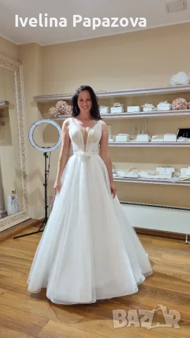 Булчинска рокля "Romantica Fashion", снимка 2 - Сватбени рокли - 56088923