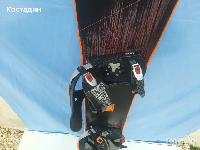 сноуборд  HEAD ROCKA FW 4D   +автомати 168см, снимка 5 - Зимни спортове - 56484120