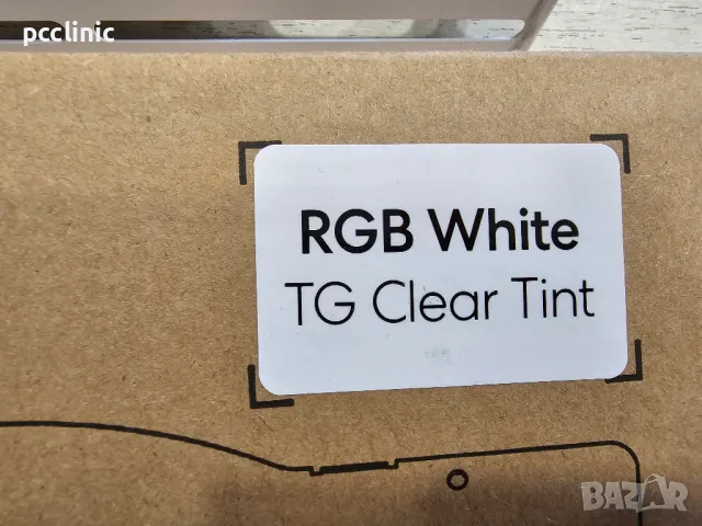 Fractal Torrent White RGB clear tint front 120/140 fan brackets, снимка 2 - Други - 49813410