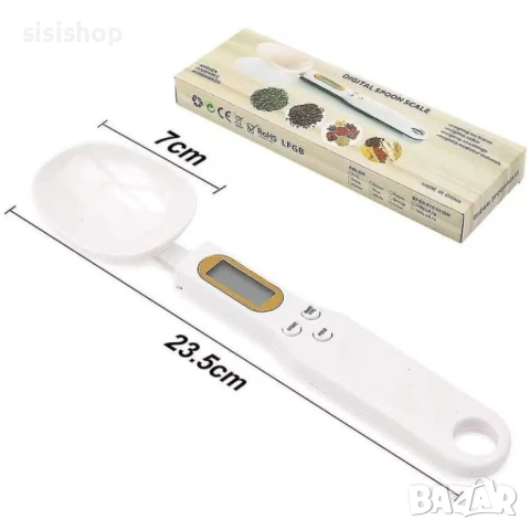 Дигитална лъжичка за супер точни подправки | До 0.1г деликатност 4738, снимка 2 - Аксесоари за кухня - 53978572