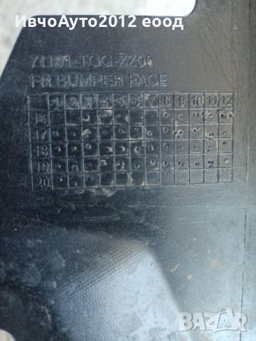 Броня предна оригинална honda civic 16-22, снимка 2 - Части - 36785889