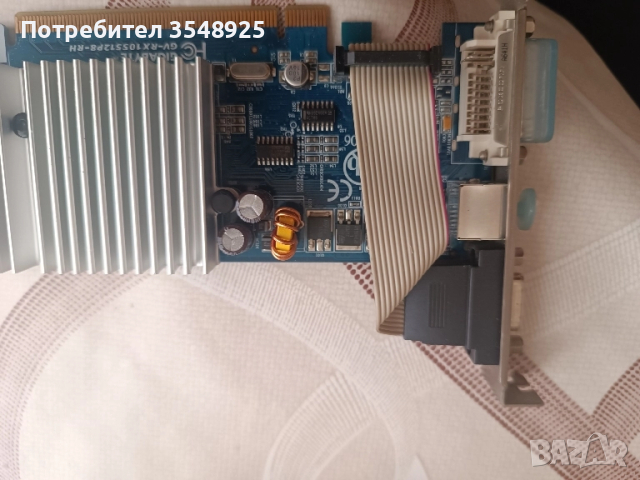 Видеокарта Gigabyte GV-RX 105512P8-RH, снимка 5 - Видеокарти - 51512208
