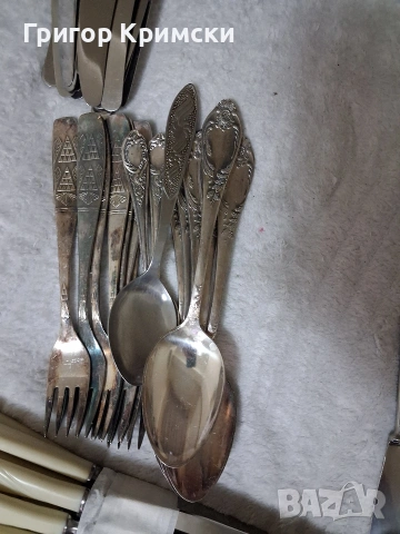 Вилици,лъжици и ножове 1бр-0,60€, снимка 9 - Прибори за хранене, готвене и сервиране - 53373884