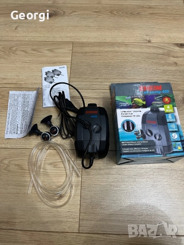 EHEIM air pump 400 , снимка 4 - Оборудване за аквариуми - 52679699