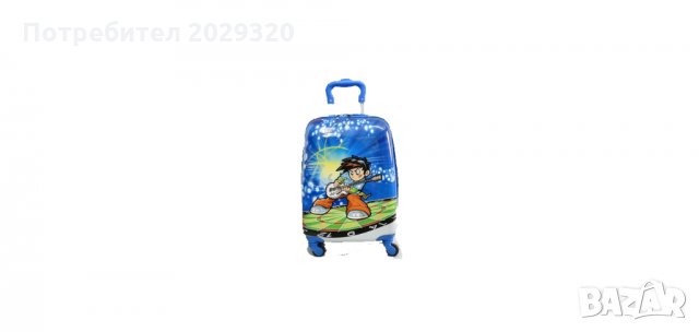 Детски куфар от поликарбон с различни детски картинки 31800, снимка 5 - Куфари - 29632278
