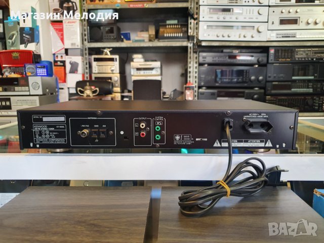 Тунер Kenwood KT-1050L  В отлично техническо състояние, много добър външен вид. Дисплея е с намалено, снимка 9 - Ресийвъри, усилватели, смесителни пултове - 36890761