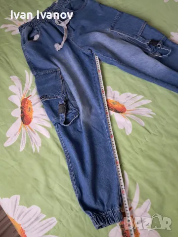 Дънки  джогър, снимка 4 - Дънки - 49843169