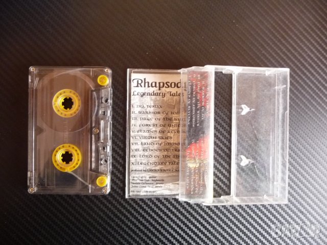 Rhapsody Legendary Tales хеви метъл опера класика, снимка 2 - Аудио касети - 40501067