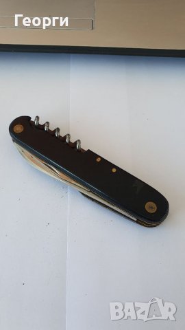 Антикварно джобно ножче Solingen Kaufmann K55 , снимка 5 - Антикварни и старинни предмети - 38490879