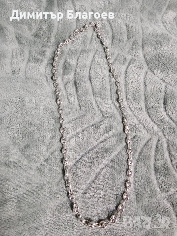 Сребърен синджир 925, снимка 2 - Колиета, медальони, синджири - 53251535