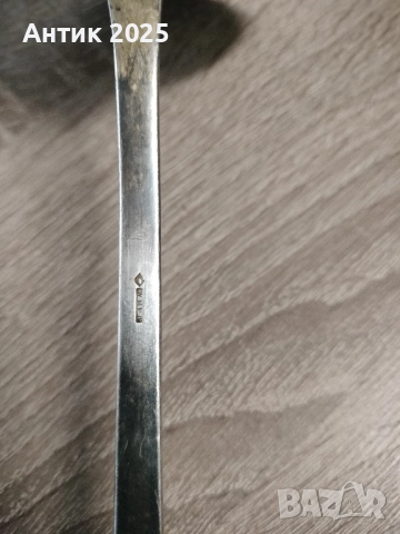 Лъжица за сервиране (половник) WMF, посребрена, Германия, снимка 2 - Антикварни и старинни предмети - 52243042