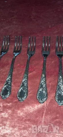 Стари десертни вилици , снимка 4 - Антикварни и старинни предмети - 48765573