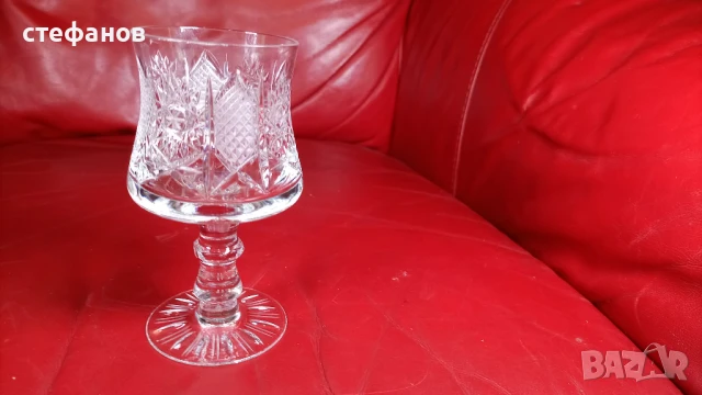 Кристални чаши, Ропотамо, за алкохол, 5 бр, снимка 7 - Чаши - 51332006