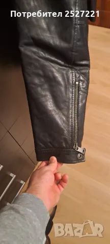 Кожено яке с  подплата Rockeds, снимка 10 - Якета - 48258176