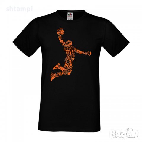 Мъжка тениска Basketball Player баскетбол спорт,мач,Изненада,Подарък,Празник , снимка 2 - Тениски - 36812795