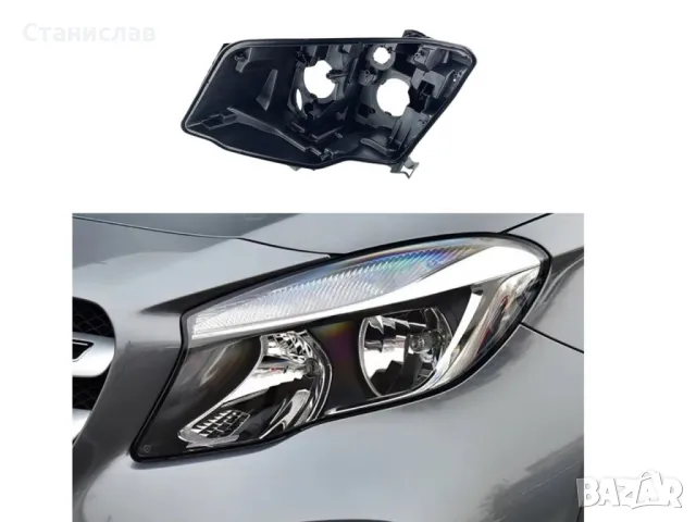 Лява основа( корпус) за фар за Mercedes GLA-Class X156 (2015-2017)