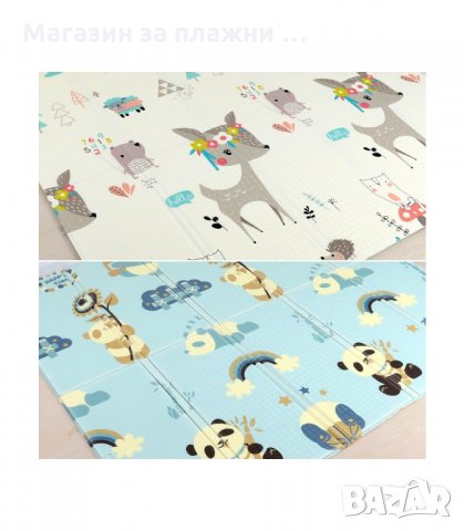 ДВУЛИЦЕВА ДЕТСКА ПОСТЕЛКА ЗА ИГРА С РАЗМЕРИ 2 Х 1.8 М. - код 2804, снимка 6 - Други - 33917190