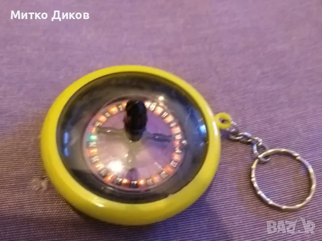 Ключодържател ролетка за казино, снимка 2 - Колекции - 49441516