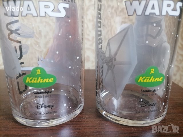 Колекционерски чаши на STAR WARS, снимка 4 - Колекции - 37048327