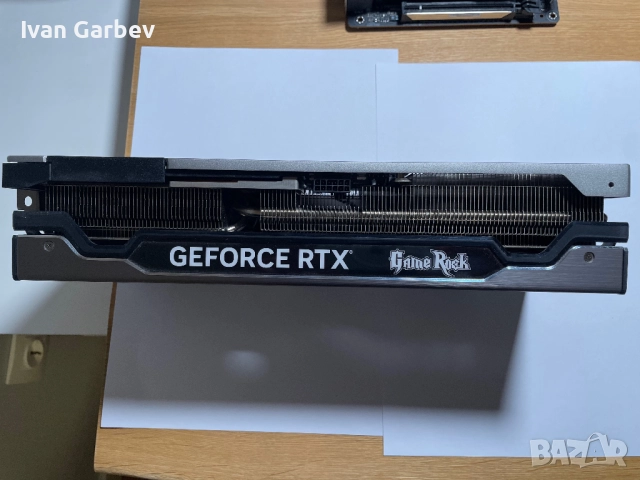 Видео карта Palit GeForce RTX 4070 Ti GameRock, 12GB GDDR6X, снимка 3 - Видеокарти - 52804370