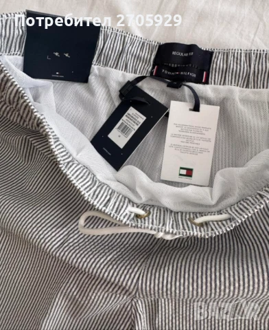 Нов Tommy Hilfiger мъжки бански, размер М, снимка 9 - Бански - 51003857