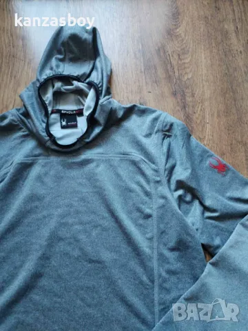 Spyder Men's Performance Hoodie - мъжка спортна блуза M КАТО НОВА, снимка 3 - Блузи - 49394167