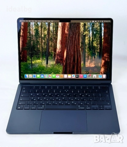 Apple MacBook Air 13 M2 8RAM 256GB Midnight 100% Батерия! Гаранция!, снимка 8 - Лаптопи за работа - 53258020