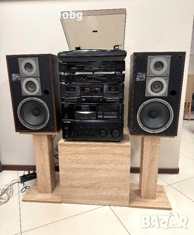 🔊Ретро аудио система сет PIONEER - усилвател, CD, дек, еквалайзер, тунер, опция грамофон и колони, снимка 6 - Аудиосистеми - 53914497