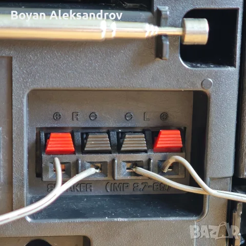Стерео радиокасетофон Panasonic RX-CS700, снимка 15 - Радиокасетофони, транзистори - 56505563