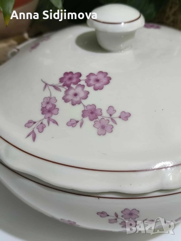 Български порцелан супник , снимка 6 - Сервизи - 51883742
