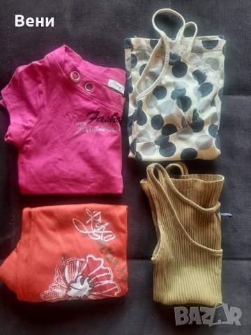 Лот 2 тениски + 2 потничета  S/M, снимка 1