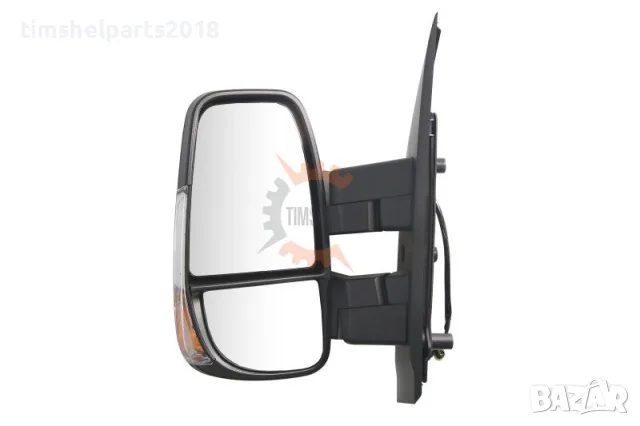 Огледало странично, Късо рамо, Ръчно 4-PIN за Iveco Daily след 2014 год - Шофьорска страна