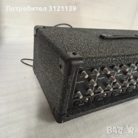 Усилвател с вграден миксер и графичен еквалайзер Peavey XR 500C, снимка 3 - Ресийвъри, усилватели, смесителни пултове - 56060276