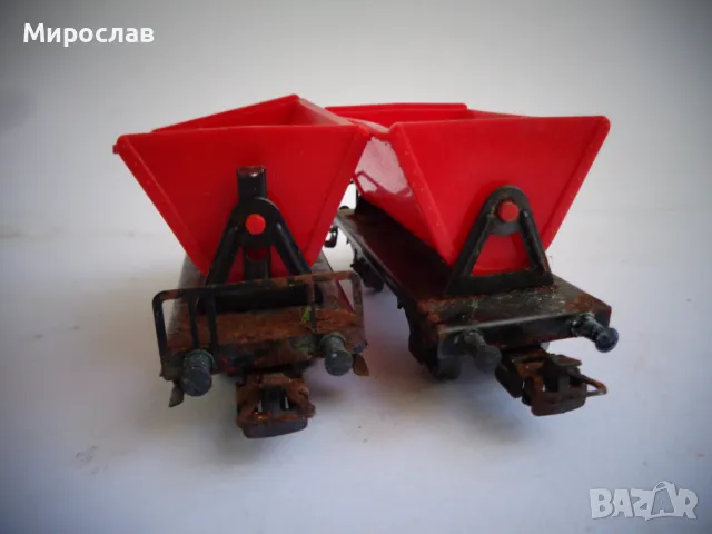 MARKLIN HO 1/87 ТОВАРЕН ВАГОН ВЛАК ВЛАКЧЕ ЖП 2 БР, снимка 6 - Влакчета, самолети, хеликоптери - 47675620