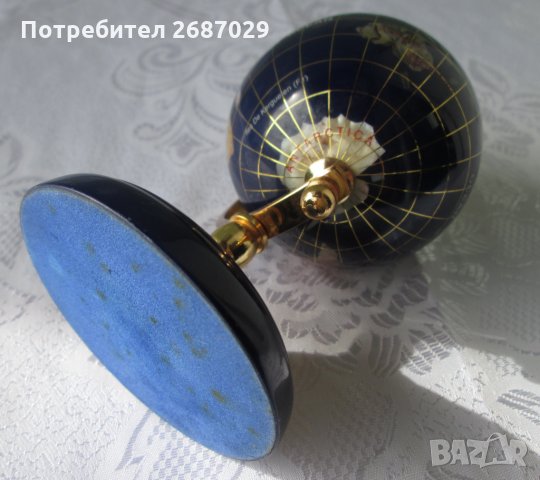 Красив настолен глобус, снимка 10 - Статуетки - 29476679