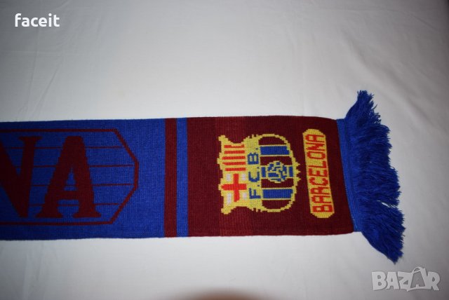 FC Barcelona - Фенски шал / Футболен / Барселона / Испания, снимка 4 - Футбол - 31174980