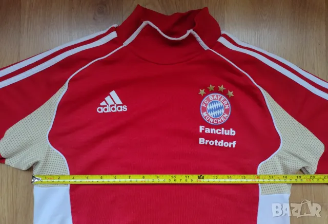 Bayern Munchen / Adidas - футболно горнище на Bayern Munich , Байерн Мюнхен, снимка 13 - Спортни дрехи, екипи - 49689665