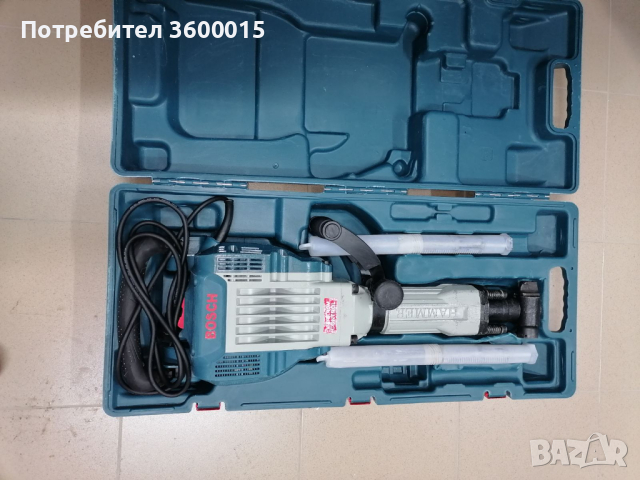къртач Bosch GSH 16-30 PROFESSIONAL, 1750 W, 41 J, куфар, шило, снимка 4 - Други инструменти - 44756394