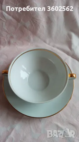 немски чаши за супа/бульон с чинийки, снимка 2 - Чаши - 49707932